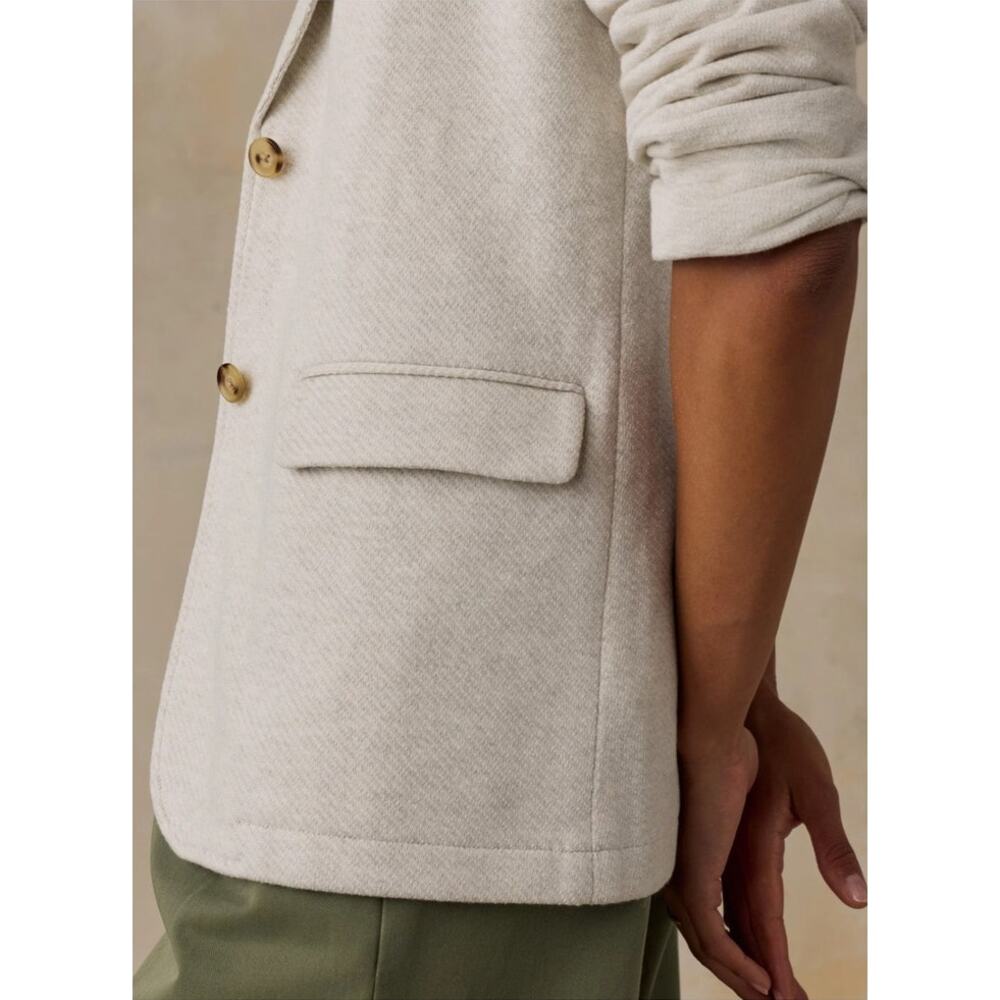 Faherty Inlet Knit blazer women's size M - Picture 4 of 12